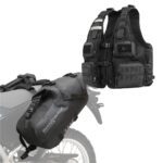 Set RW VODOOTPORNE MEKE BOCNE TORBE 28L L CRNE i RW PRSLUK CRNI UNI