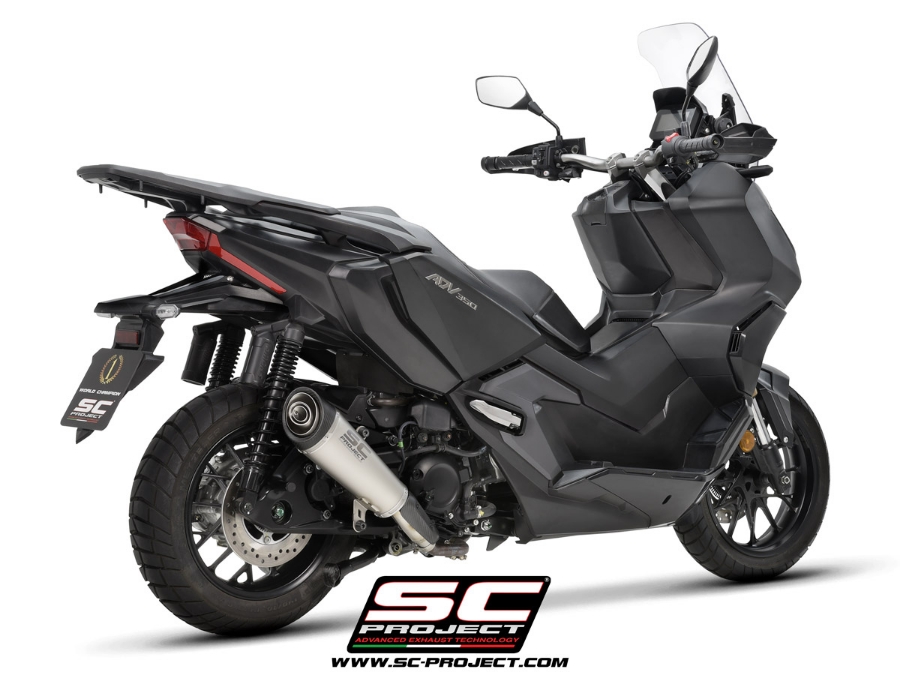 SC PROJECT S2 TITANIUM HONDA ADV350 (2022 - 2024)