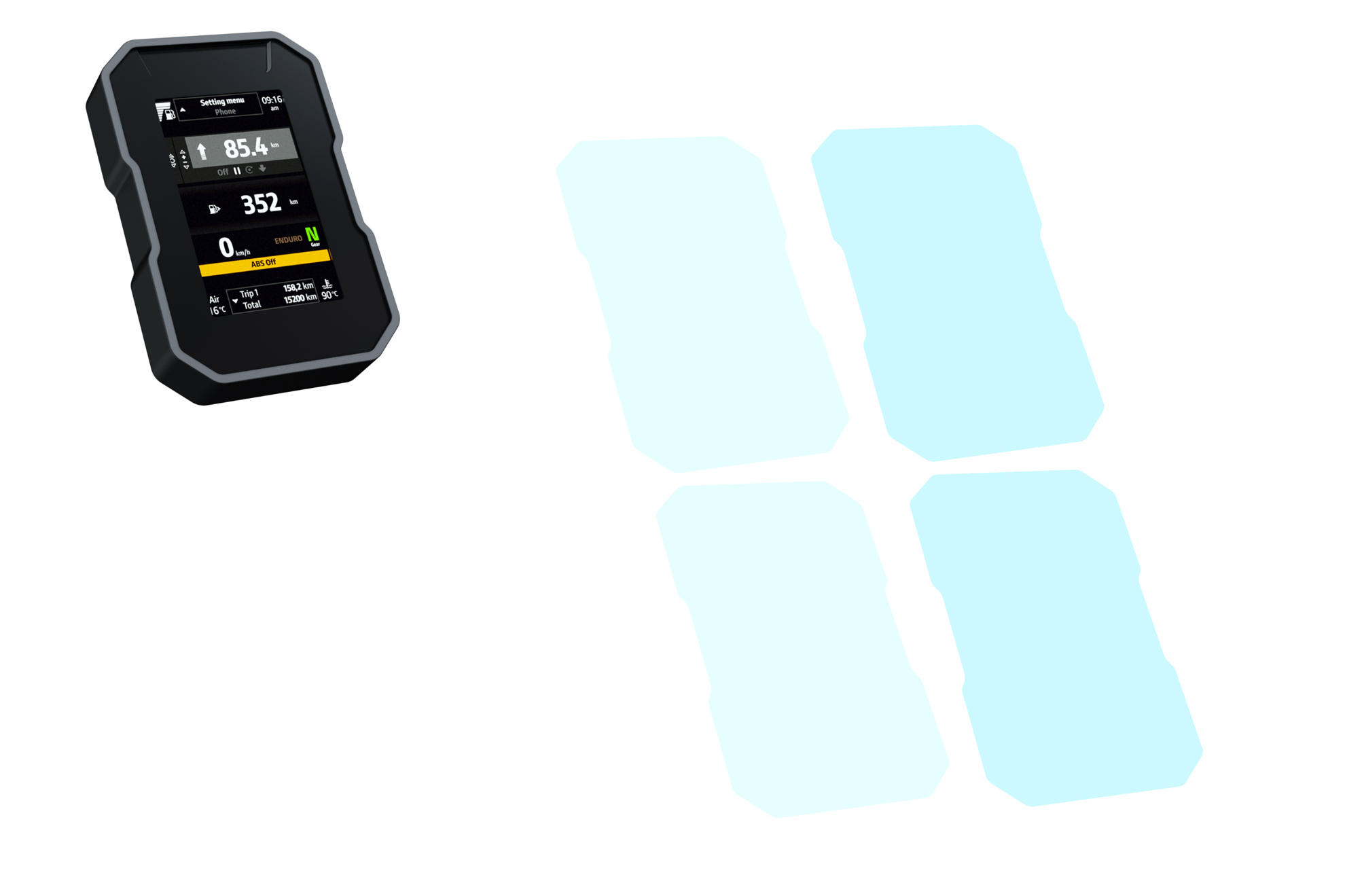 CNC RACING ZAŠTITNA FOLIJA DUCATI DESERTX